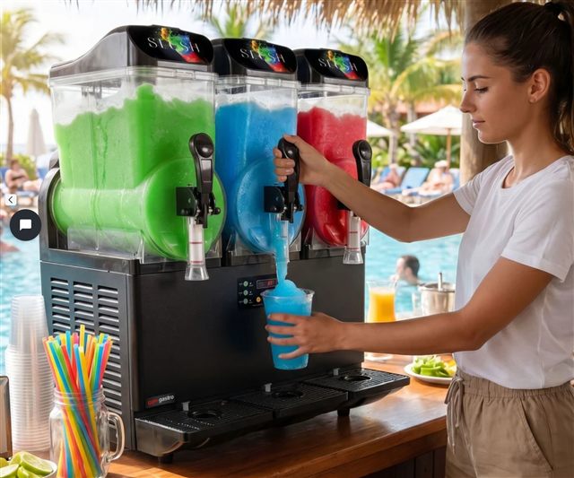 Slushmaskin til utleige